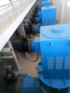 廣西某電廠水泵站用我廠YL系列立式電機作為動力系統
